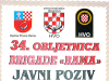 NAJAVA: 34. obljetnica Brigade Rama