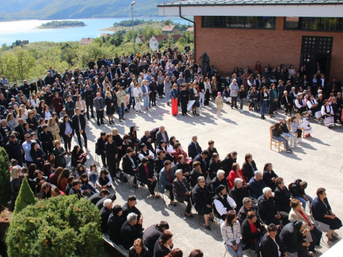 FOTO: Vanjska proslava sv. Franje u Rumbocima