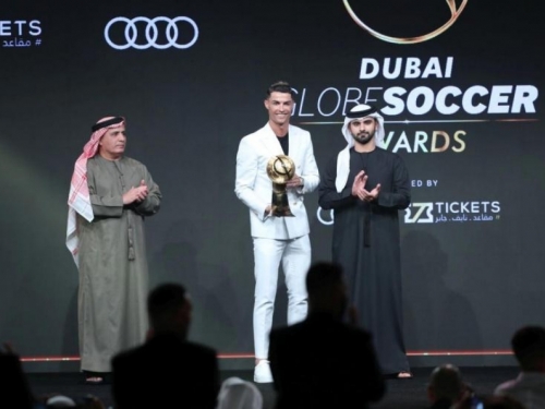 Ronaldo šesti put dobio Globe Soccer Awards