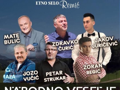 Glazbeni spektakl u Etno selu Remić: Koncert Mate Bulića i prijatelja