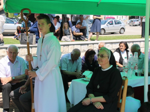 FOTO: Vanjska proslava patrona župe Prozor