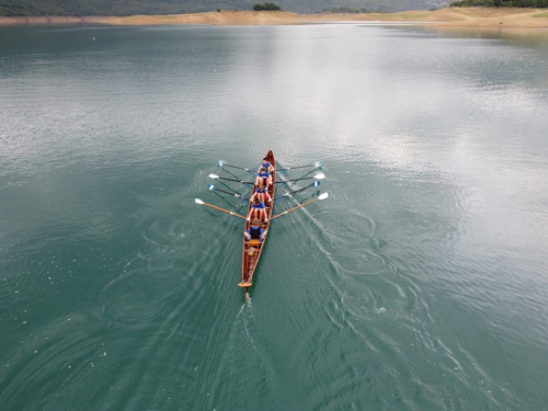 FOTO: Na Ramskom jezeru održana 8. veslačka regata