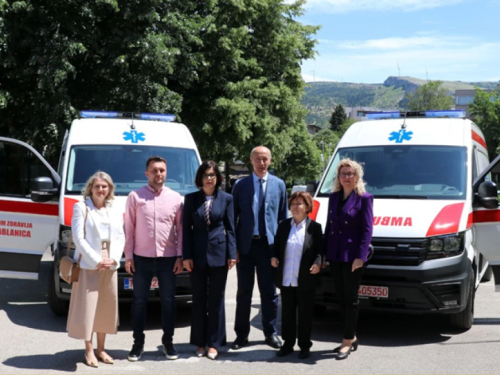 Pomoć HNŽ-a: Ravno i Jablanica dobili suvremena vozila hitne pomoći