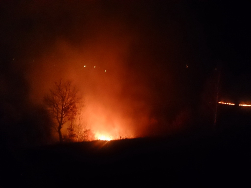 FOTO/VIDEO: Na Ometalama gorilo, intervenirali vatrogasci