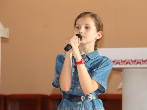 FOTO: Petra Krešo pobjednica festivala 'Djeca pjevaju Isusu' u župi Prozor