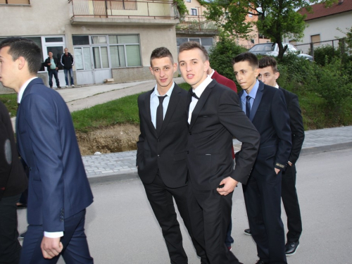 FOTO/VIDEO: Matura 2016. - Defile mladosti i ljepote na ulicama Prozora