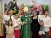 Dubrovački biskup Roko Glasnović krstio Ivu, šesto dijete u obitelji Tubić
