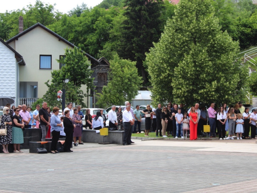 FOTO: Vanjska proslava patrona u župi Prozor