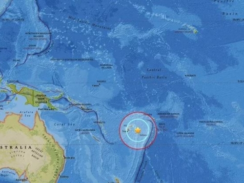 Snažan potres na Pacifiku nedaleko od Fidžija, 8,2 po Richteru