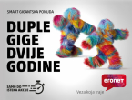 Jedinstvena Eronet ponuda ograničenog trajanja: Duple gige dvije godine!