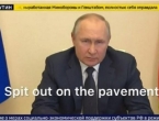 Putin: ''Rusi će gamad i izdajnike ispljunuti na pločnik poput muhe''