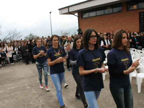 FOTO: Vanjska proslava sv. Franje u Rumbocima