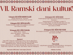 NAJAVA: 7. Ramski dani kulture