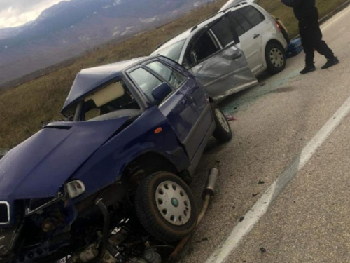 U sudaru kod Livna poginula jedna, a ozlijeđene 2 osobe