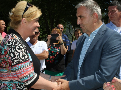 FOTO: Kolinda Grabar Kitarović u Rami