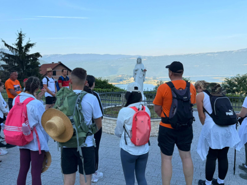 Prva grupa hodočasnika krenula pješice iz Rame u Međugorje