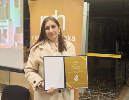 Ankica Šarčević osvojila prvo mjesto na natječaju Matica hrvatska u Širokom Brijegu
