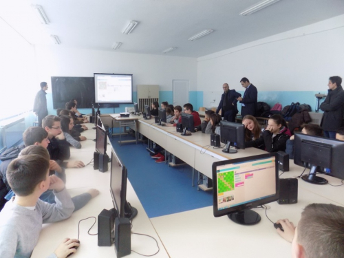 Sat kodiranja u osnovnoj školi u Prozoru