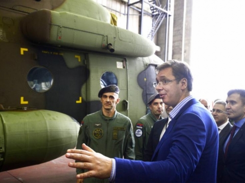 Vučić: Hrvate ću prve provozati helikopterima Mi-35