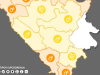 Meteoalarm širom BiH: Obilne padavine i oluje prijete većem dijelu zemlje