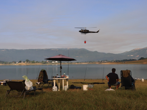 Požar u Rami i dalje gori: Helikopter OS BiH na terenu, iščekuje se pomoć kanadera iz Hrvatske