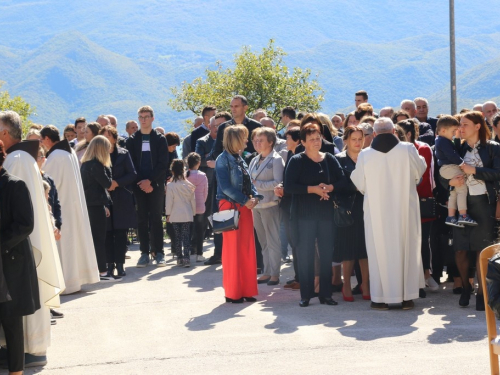 FOTO: Vanjska proslava sv. Franje u Rumbocima