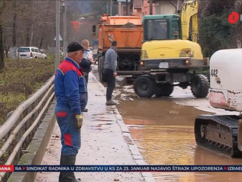 Konjic: Kiša pokrenula klizišta