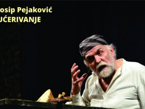 Najava: Josip Pejaković i monodrama "Ućerivanje"