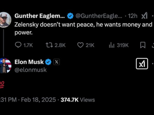 I Musk je protiv Zelenskog