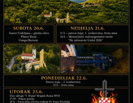 NAJAVA: Ivandanski svitnjaci '26 u Uzdolu