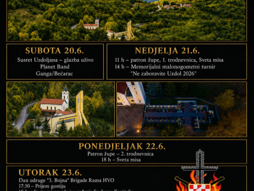 NAJAVA: Ivandanski svitnjaci '26 u Uzdolu