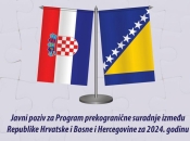 Objavljen Javni poziv za Program prekogranične suradnje između Hrvatske i BiH