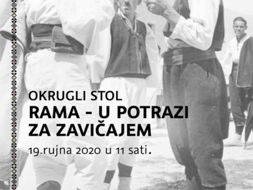 Okrugli stol: Rama - u potrazi za zavičajem