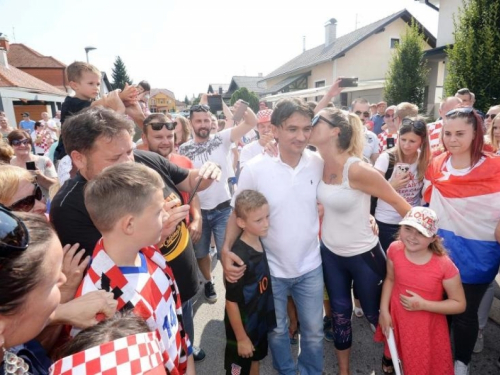 Varaždin dočekao Dalića: Pit ću i dalje kavu s kim sam i prije pio