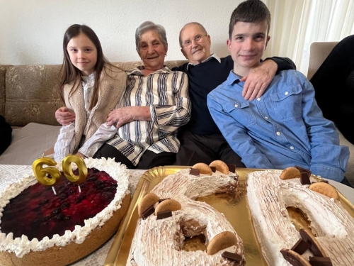 Dijamantni pir: Pero i Danica Anić proslavili 60 godina zajedničkog života