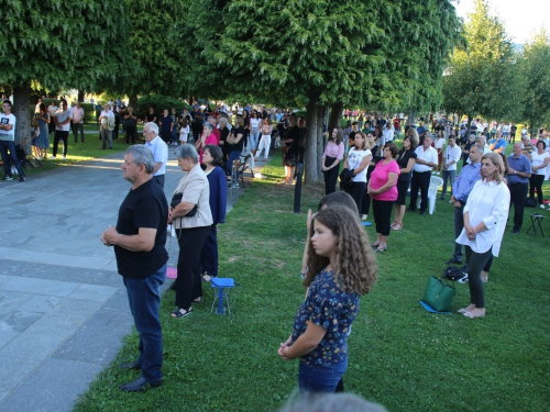 FOTO: Druga večer trodnevnice Maloj Gospi na Šćitu