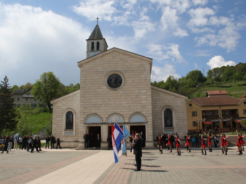 FOTO/VIDEO: 24. obljetnica brigade 'Rama'