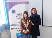 Marija Fofić iz Prozora osvojila drugo mjesto na županijskom natjecanju iz biologije