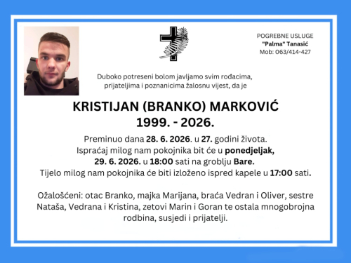 Policija se oglasila o mladiću koji se utopio u Ramskom jezeru