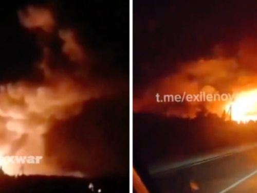 Požar i detonacije u Rusiji