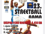 NAJAVA: 23. Streetball Rama