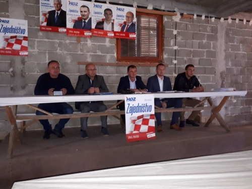 HDZ BiH i HNS održali javne tribine u Jaklićima, Podboru, Orašcu i Rumbocima