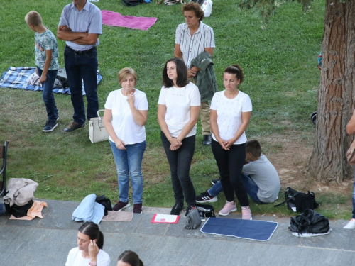 FOTO: Druga večer trodnevnice Maloj Gospi na Šćitu