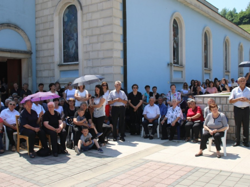 FOTO: Vanjska proslava patrona župe Prozor