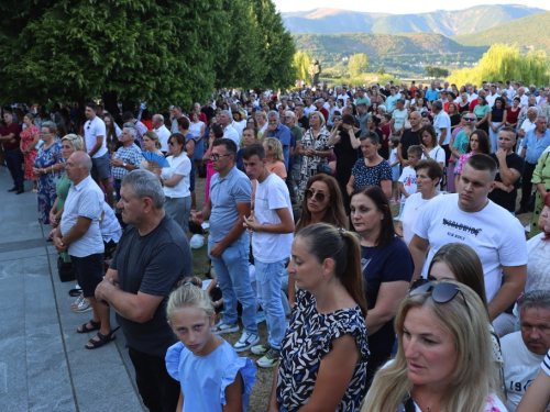 FOTO/VIDEO: Misa Uočnica na Šćitu - Velika Gospa 2024.
