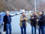 Kolona na putu Jablanica-Prozor: Putnici harmonikom i pjesmom kratili čekanje