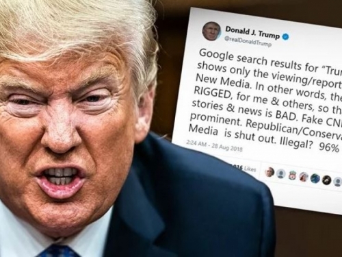 Trump zaprijetio Googleu, Facebooku i Twitteru: Pripazite!
