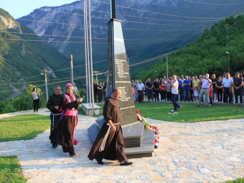 Doljani: Otkriven spomenik Hrvatima u Jablanici