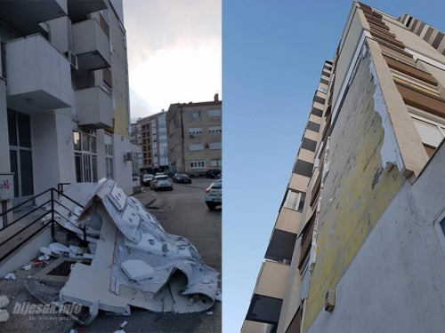 FOTO: U Hercegovini olujni vjetar ruši sve pred sobom