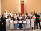FOTO: Petra Krešo pobjednica festivala 'Djeca pjevaju Isusu' u župi Prozor